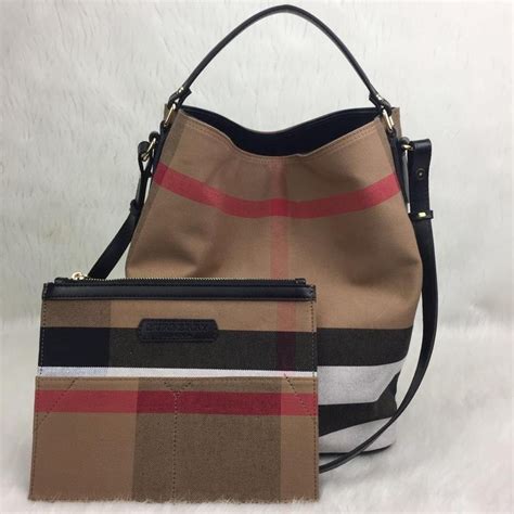 burberry hobo canvas bag|Burberry shoulder bag outlet.